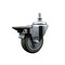 Service Caster 35 Inch Gray Polyurethane 10 MM Threaded Stem Caster with Brake SCC-TS20S3514-PPUB-PLB-M1015 - alternate 1